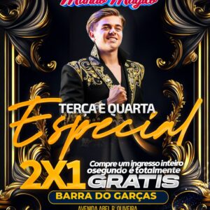 Ingresso Circo Mundo Mágico | Barra do Garças - MT | 02/12/2025 - Terça-Feira às 20hs