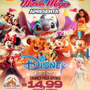 Ingresso Circo Mundo Mágico | Barra do Garças - MT | 05/12/2025 - Sexta-Feira às 20hs