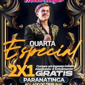 Ingresso Circo Mundo Mágico | Paranatinga - MT | 08/04/2026 - Quarta-Feira 20:00hs