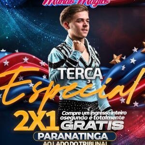 Ingresso Circo Mundo Mágico | Paranatinga - MT | 07/04/2026 - Terça-Feira 20:00hs